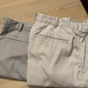 Men’s Nike golf pants (2 pair)
